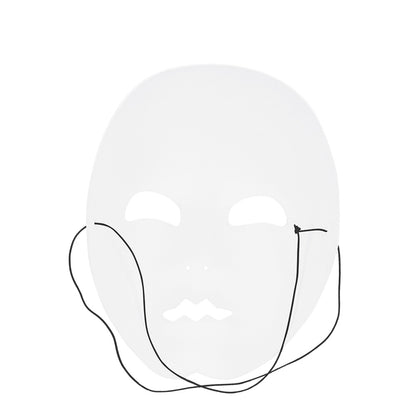 Masque Argenté Brillant avec Élastique - Déguisement