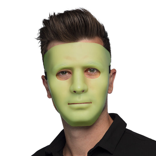 Masque Vert Fluo Intégral - Déguisement Adulte Moderne