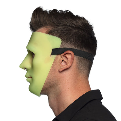 Masque Vert Fluo Intégral - Déguisement Adulte Moderne