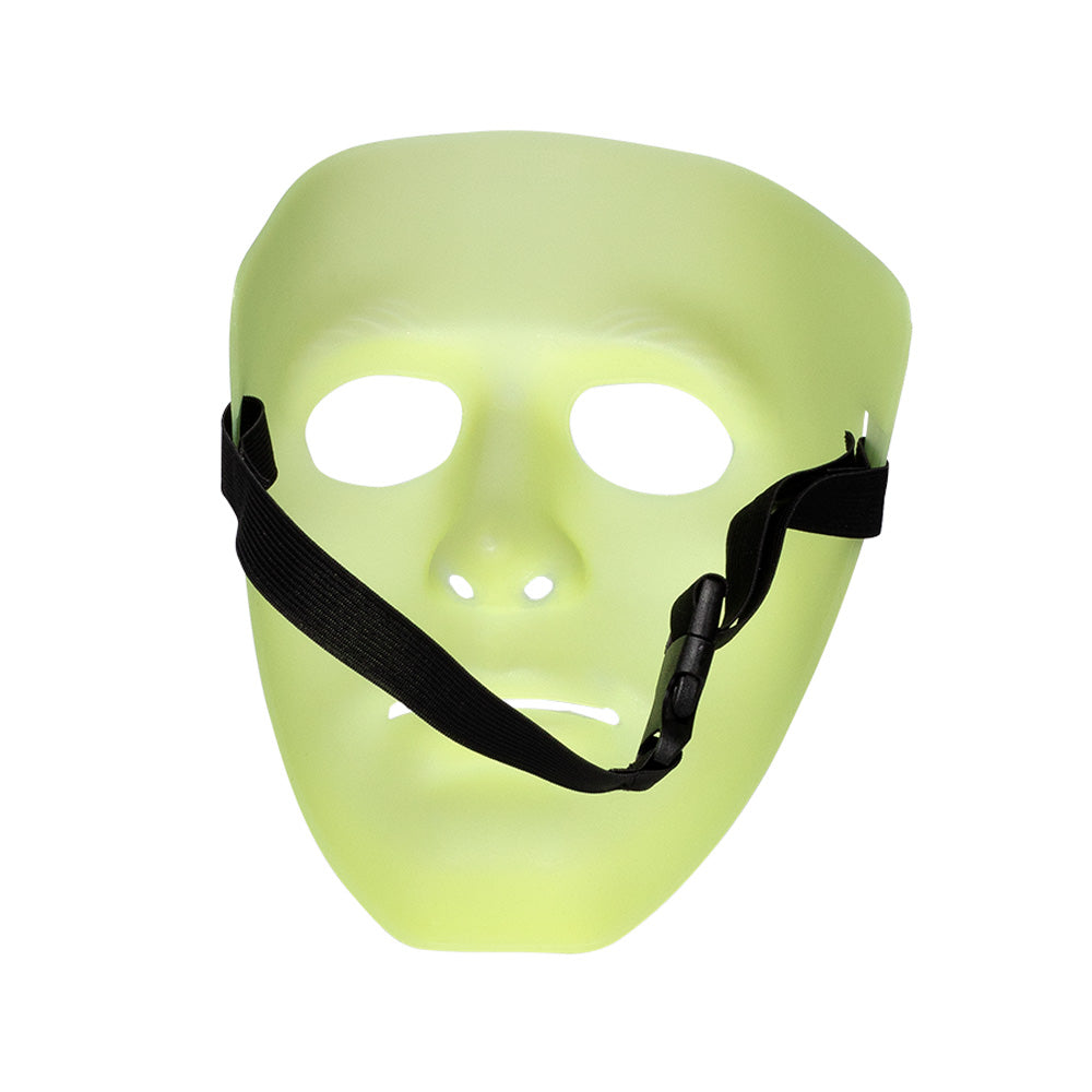 Masque Vert Fluo Intégral - Déguisement Adulte Moderne