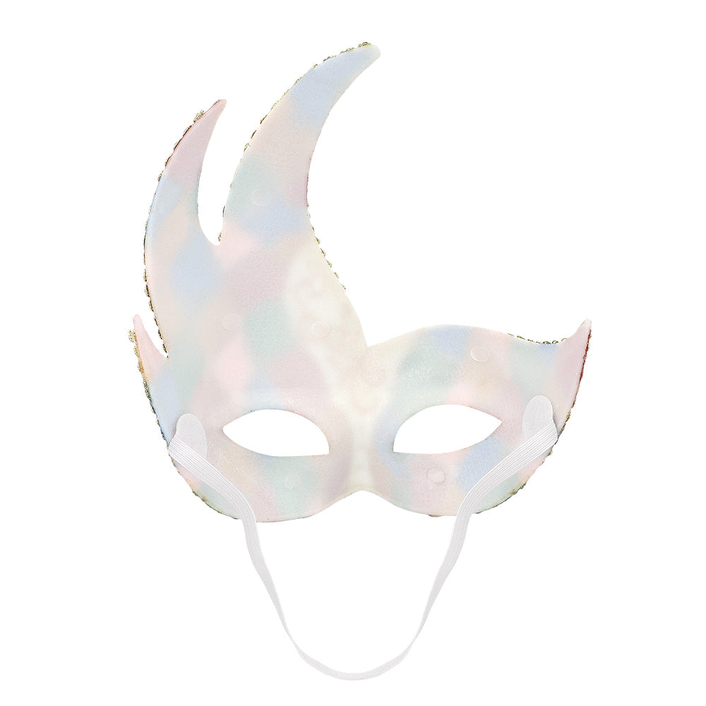Masque Vénitien Arlequin Paillettes - Déguisement Carnaval