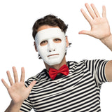 Masque Blanc Classique - Accessoire Déguisement Universel