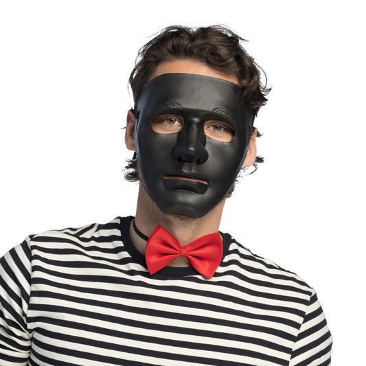 Masque Noir Complet - Déguisement Mystérieux Adulte