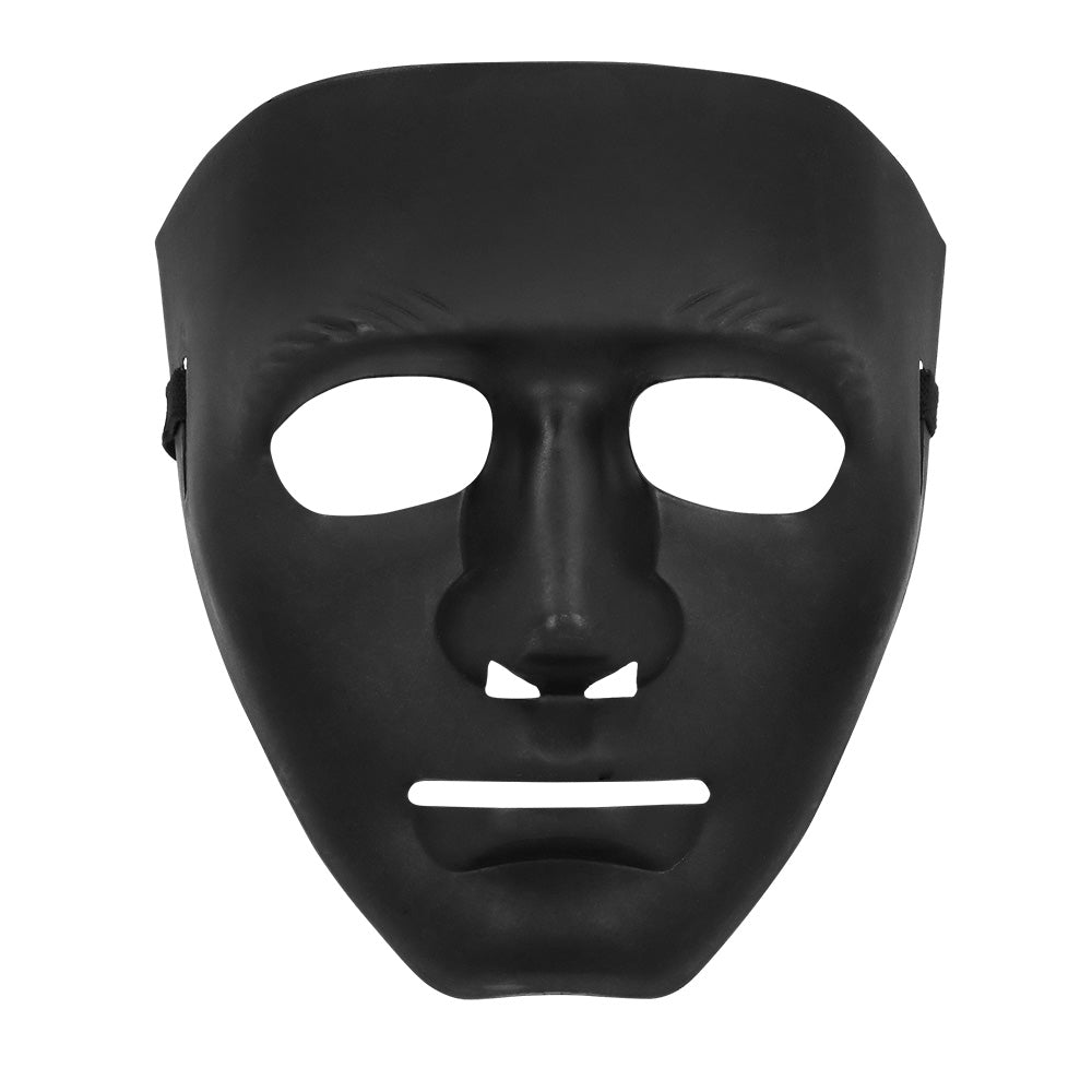 Masque Noir Complet - Déguisement Mystérieux Adulte