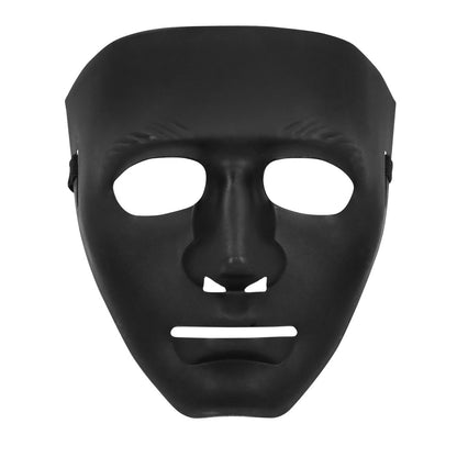 Masque Noir Complet - Déguisement Mystérieux Adulte