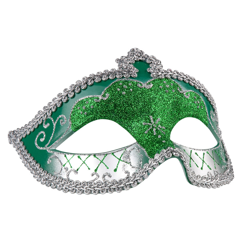 Masque Vénitien Paillettes - Loup de Bal Masqué Élégant
