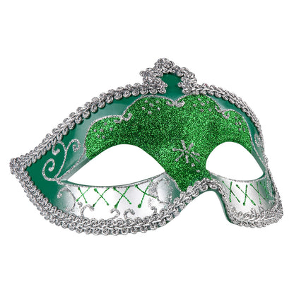 Masque Vénitien Paillettes - Loup de Bal Masqué Élégant