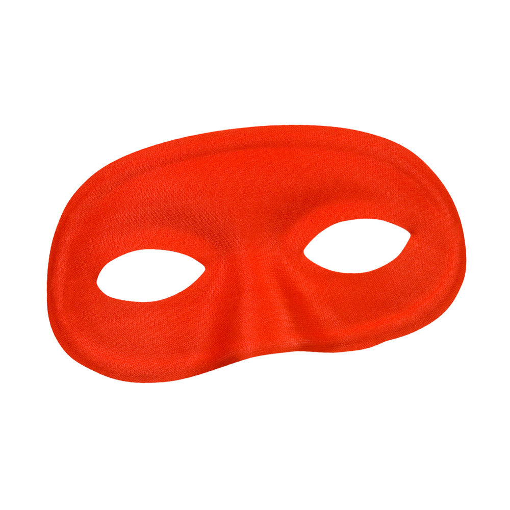 Masque Loup Rouge Festif - Accessoire Déguisement Carnaval