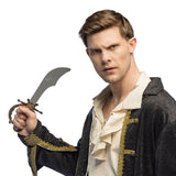 Sabre de Pirate 32 cm - Épée Cimeterre avec Poignée Dorée