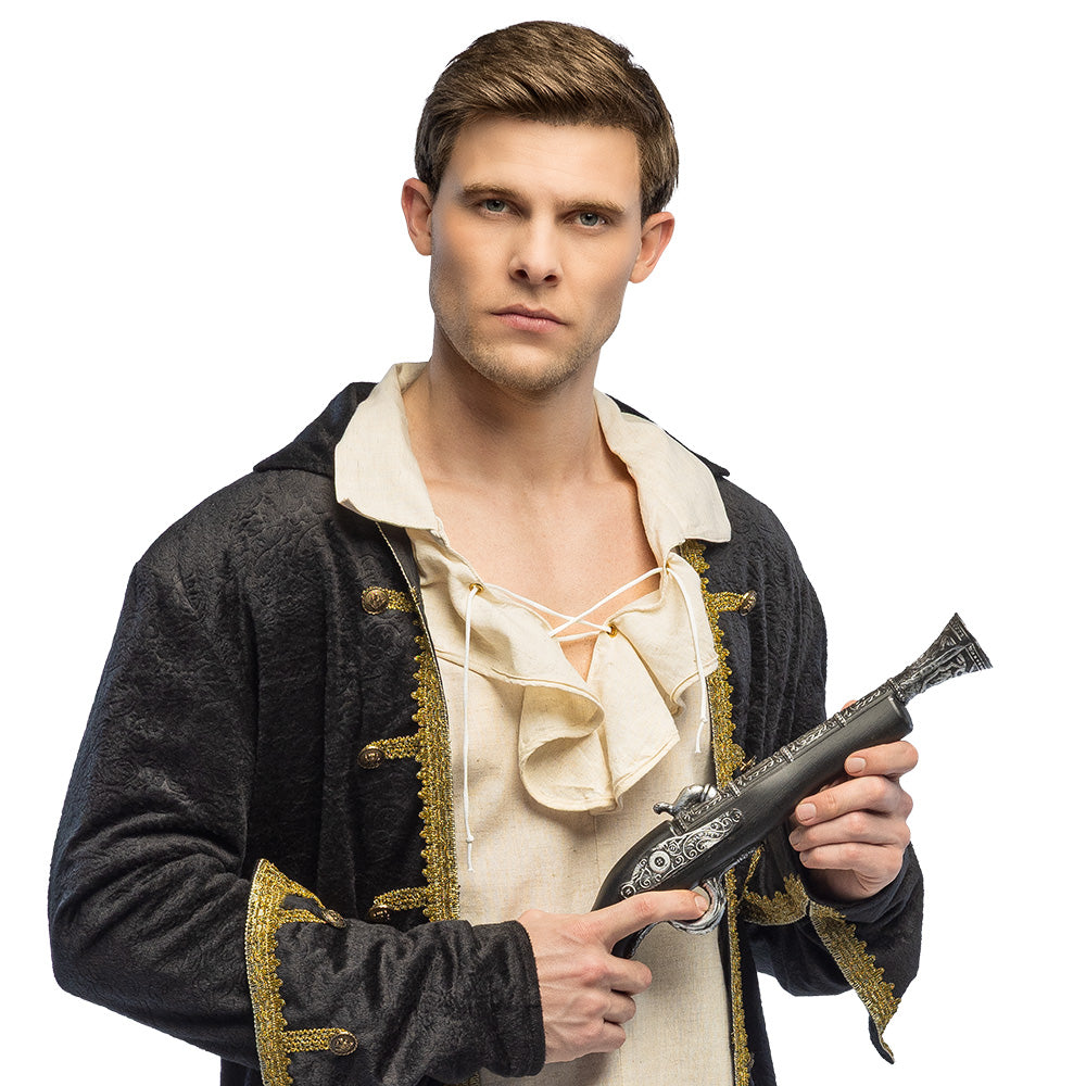 Pistolet Pirate 42cm - Accessoire Déguisement Flibustier