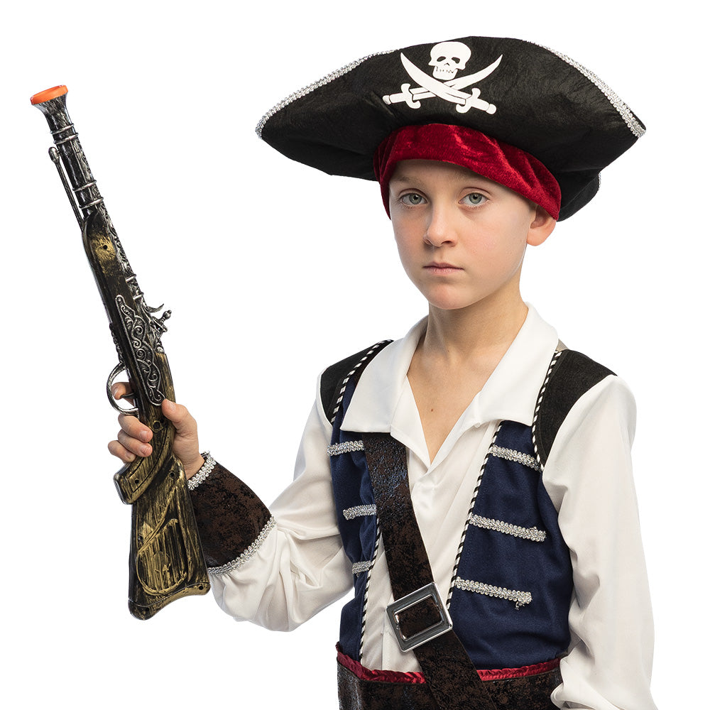 Pistolet à Poudre Pirate 50cm - Accessoire Déguisement avec Son