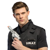 Pistolet Révolver S.W.A.T. 25cm Sonore - Accessoire Déguisement