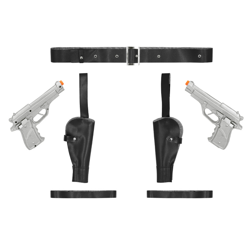 Kit Ceinture Holster Pistolet Déguisement Commando Adulte