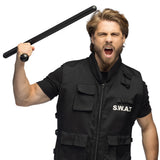 Bâton de Police S.W.A.T - Accessoire de Déguisement Noir