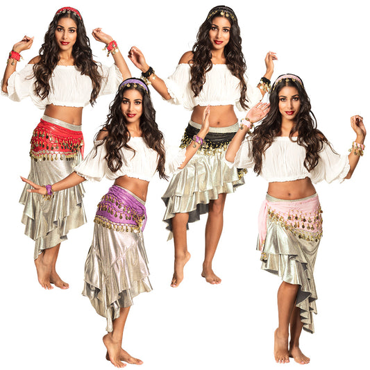 Costume Danse Orientale Femme - Accessoires Complets Belly Dance