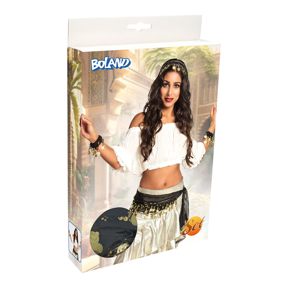 Costume Danse Orientale Femme - Accessoires Complets Belly Dance