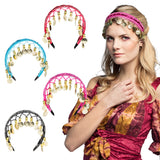 Serre-tête Belly Dance Doré - Accessoire Danseur Oriental