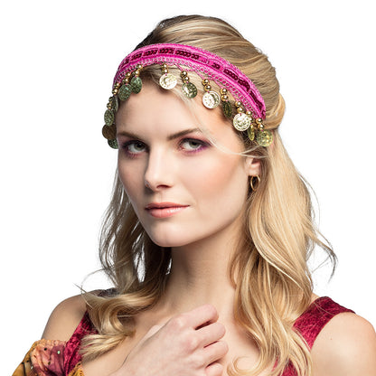 Serre-tête Belly Dance Doré - Accessoire Danseur Oriental