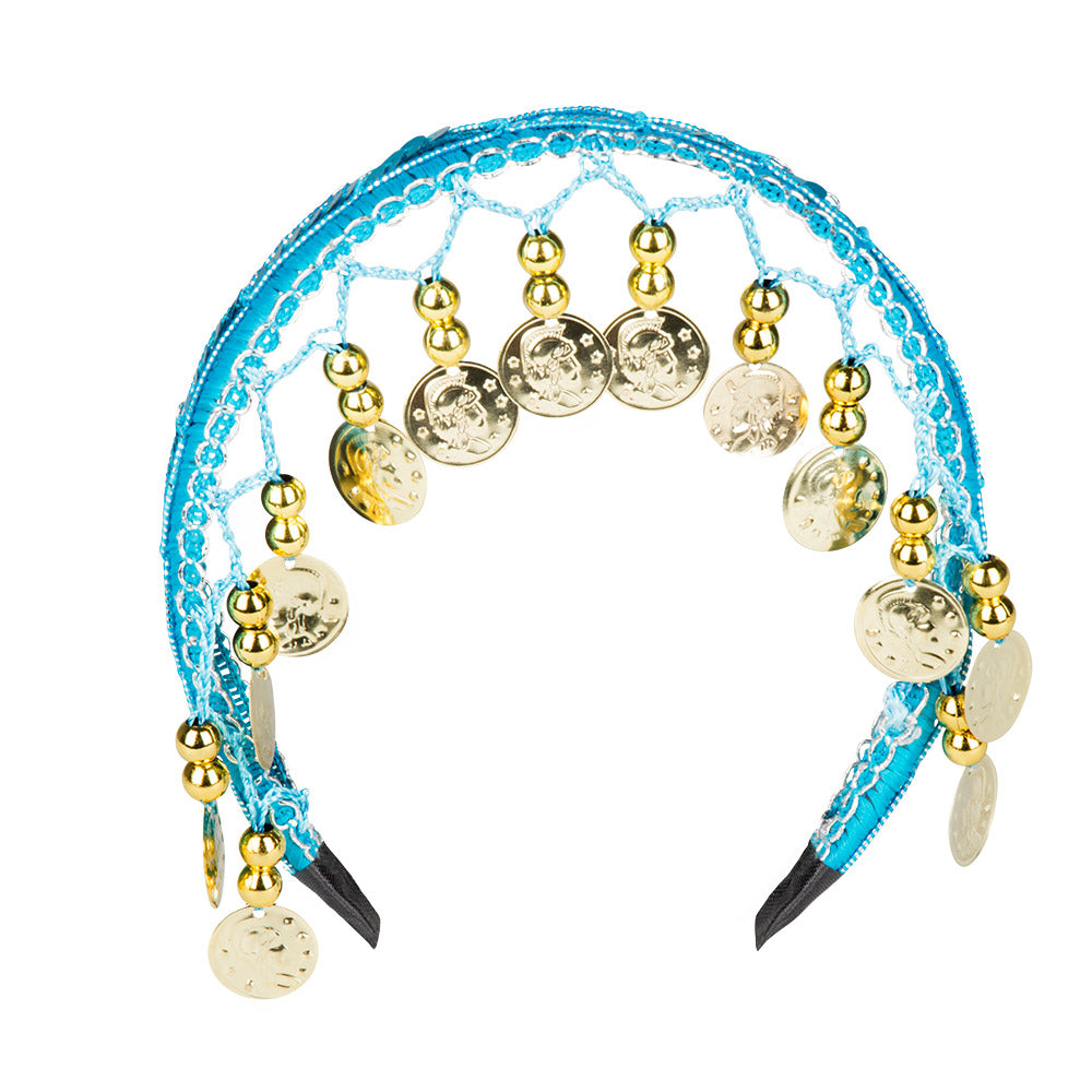 Serre-tête Belly Dance Doré - Accessoire Danseur Oriental