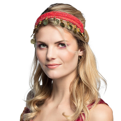 Serre-tête Belly Dance Doré - Accessoire Danseur Oriental