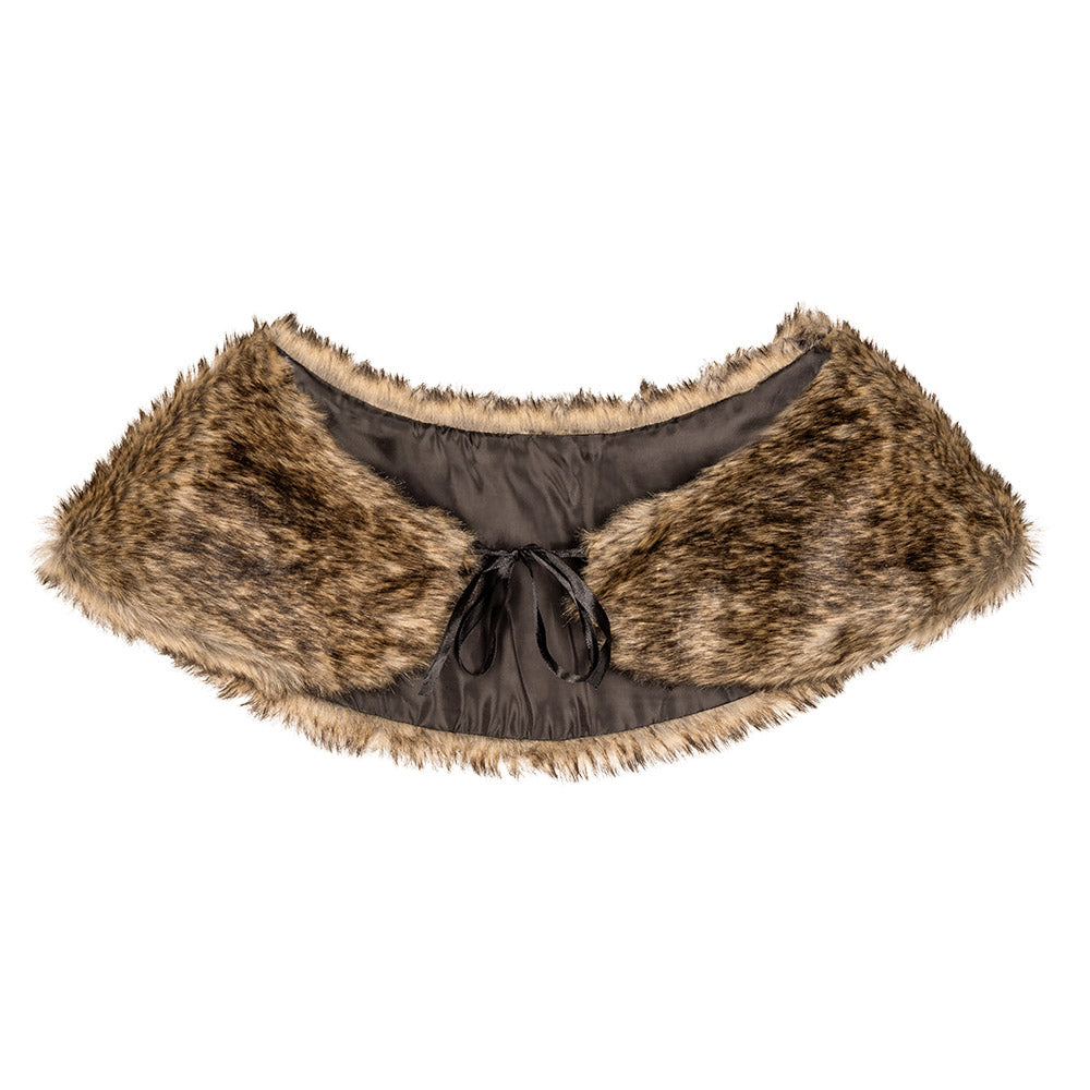 Étole Fourrure Léopard Luxe – Accessoire Soirée Années 20