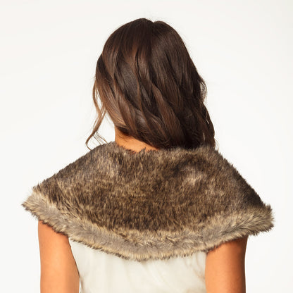 Étole Fourrure Léopard Luxe – Accessoire Soirée Années 20