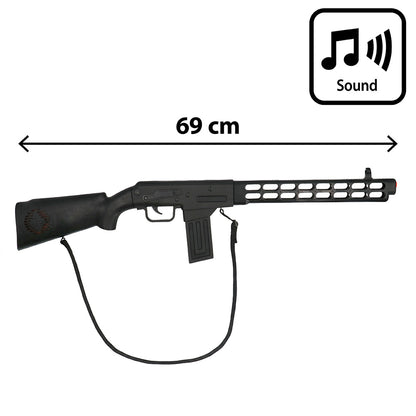 Fusil Mitrailleur S.W.A.T. 69cm avec Sons - Déguisement