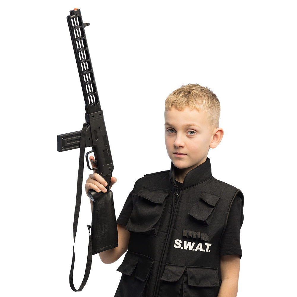 Fusil Mitrailleur S.W.A.T. 69cm avec Sons - Déguisement