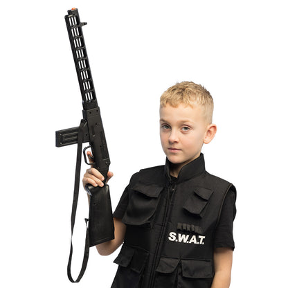 Fusil Mitrailleur S.W.A.T. 69cm avec Sons - Déguisement