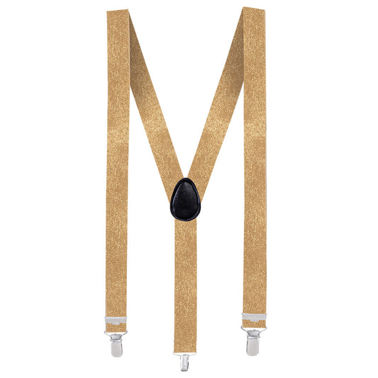 Bretelles dorées homme accessoire déguisement années 20