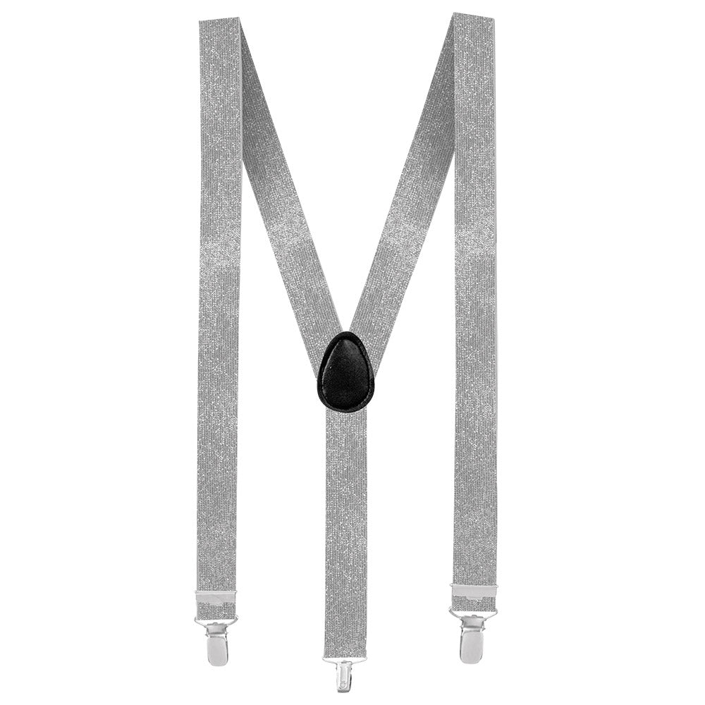 Bretelles Gris Clair Élégantes Adulte - Accessoire Soirée