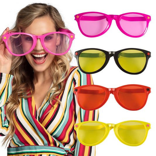 Lunettes de Fête Colorées - Accessoire Party avec Verres Teintés