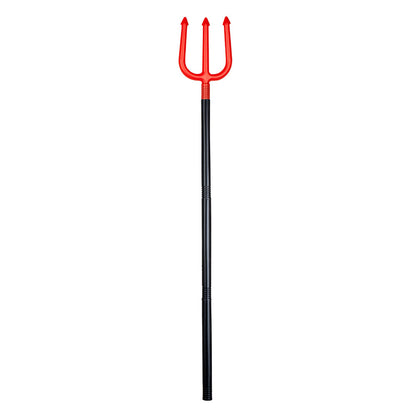 Trident Diable Rouge & Noir - Accessoire Déguisement Demon