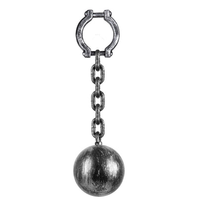 Boule de Prisonnier avec Chaîne - Accessoire Déguisement Adulte
