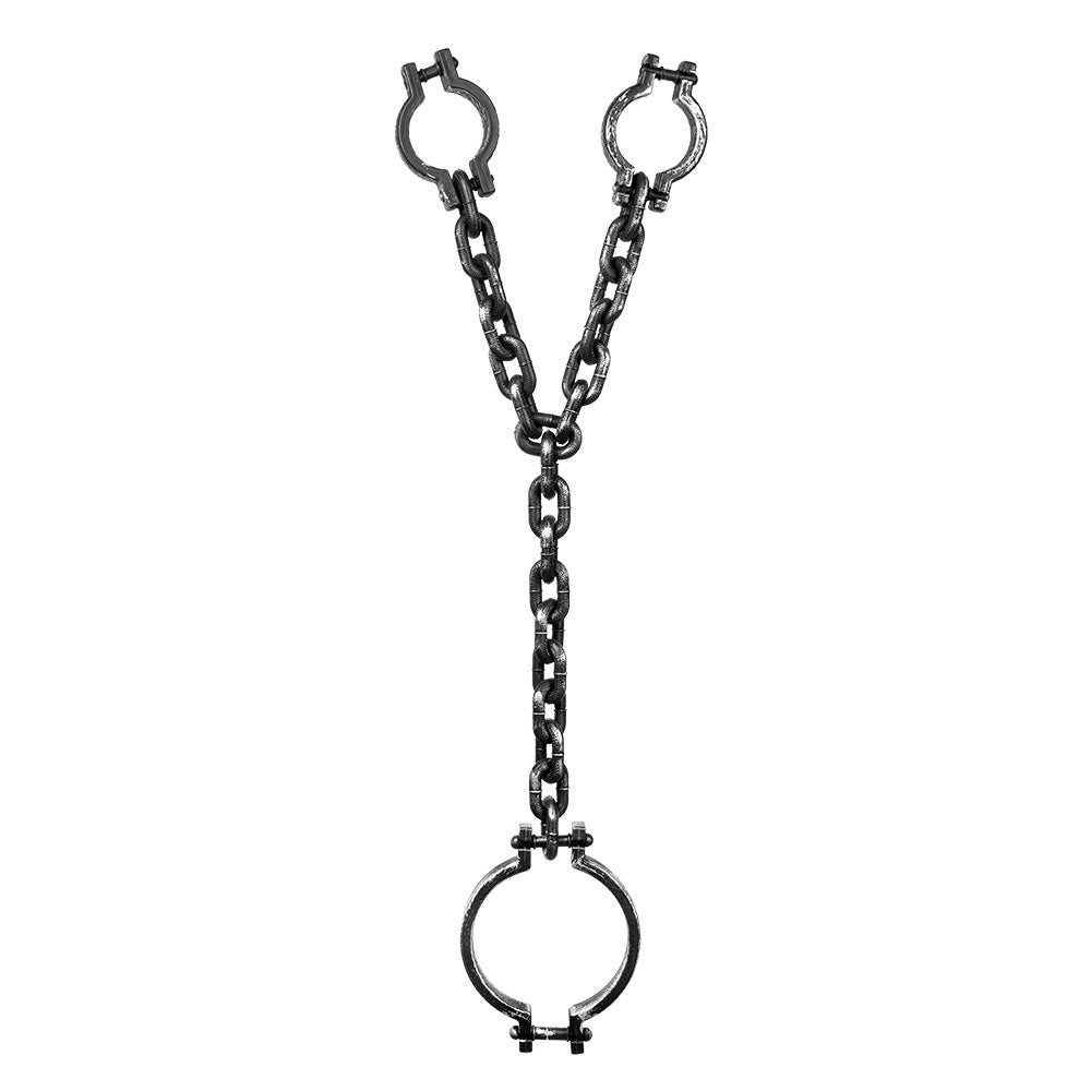 Chaîne de Prisonnier avec Menottes - Accessoire Déguisement Adulte