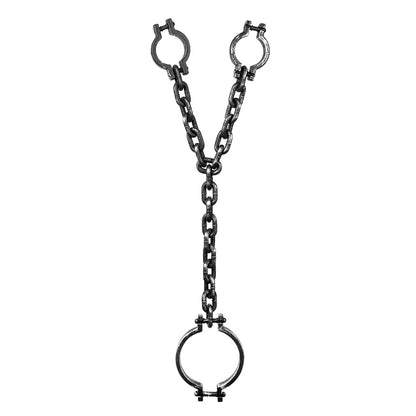 Chaîne de Prisonnier avec Menottes - Accessoire Déguisement Adulte