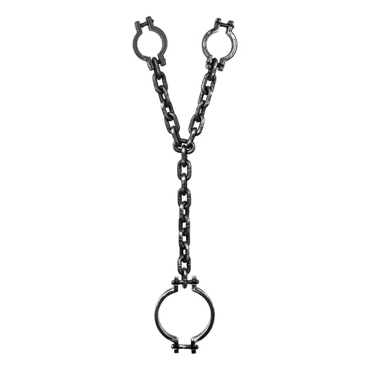 Chaîne de Prisonnier avec Menottes - Accessoire Déguisement Adulte