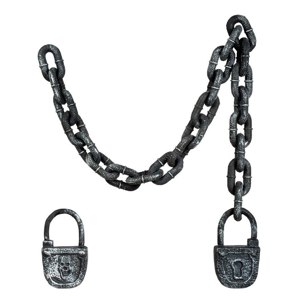 Chaîne et Cadenas Prisonnier - Accessoire Déguisement Adulte