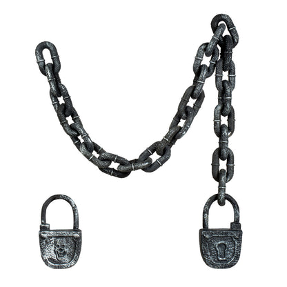 Chaîne et Cadenas Prisonnier - Accessoire Déguisement Adulte