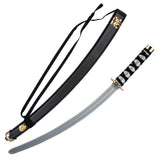 Katana Samouraï avec Fourreau Noir - Épée Guerrier Japonais