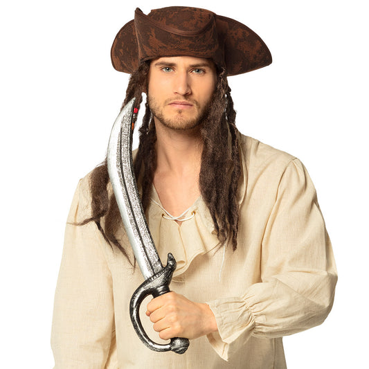 Épée Pirate Crochet - Accessoire Déguisement Jack Sparrow