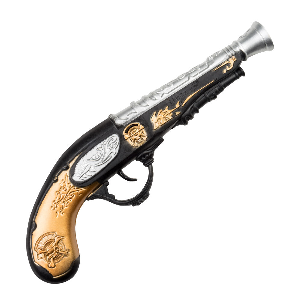 Déguisement Pirate Luxe avec Pistolet et Tricorne Doré