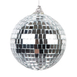 Boule Disco Miroir Argent 20cm - Décoration Festive Brillante