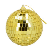 Boule à Facettes Dorée XXL - Accessoire Disco Rétro Années 70