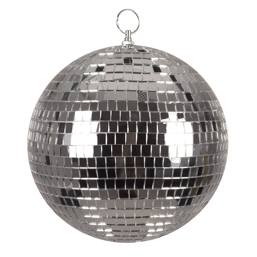 Boule à Facettes Disco Argentée 30cm - Accessoire Fête Incontournable