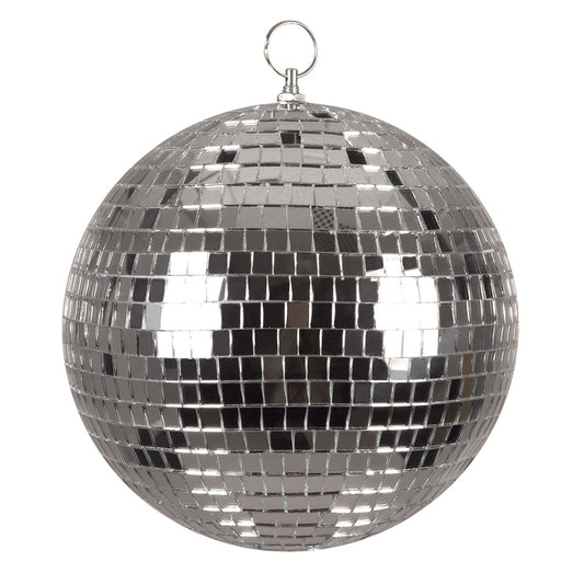 Boule à Facettes Disco Argentée 30cm - Accessoire Fête Incontournable