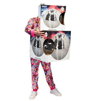 Boule Disco 50 cm - Accessoire Fête et Soirée Rétro