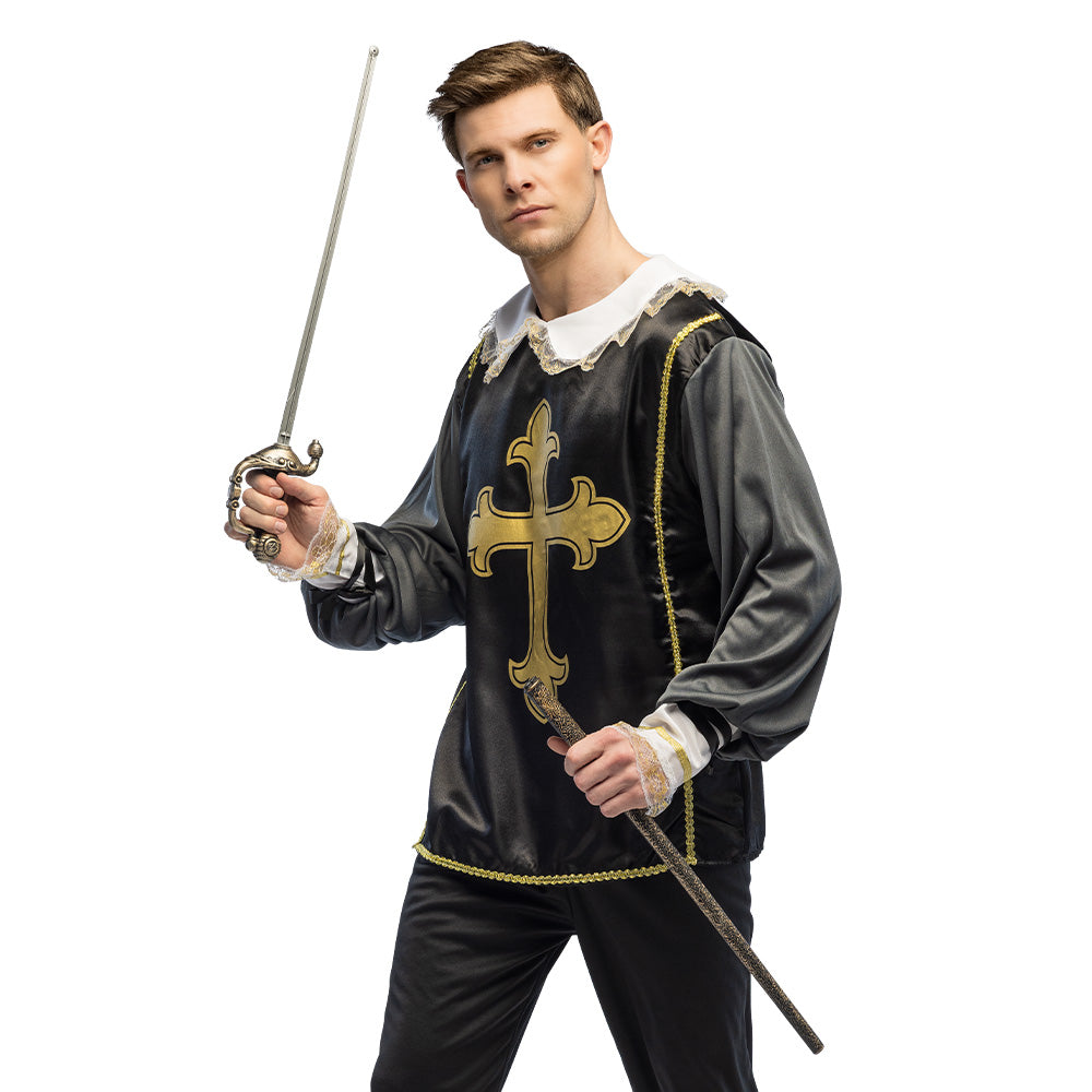 Épée Médiévale avec Fourreau - 58cm - Déguisement Chevalier