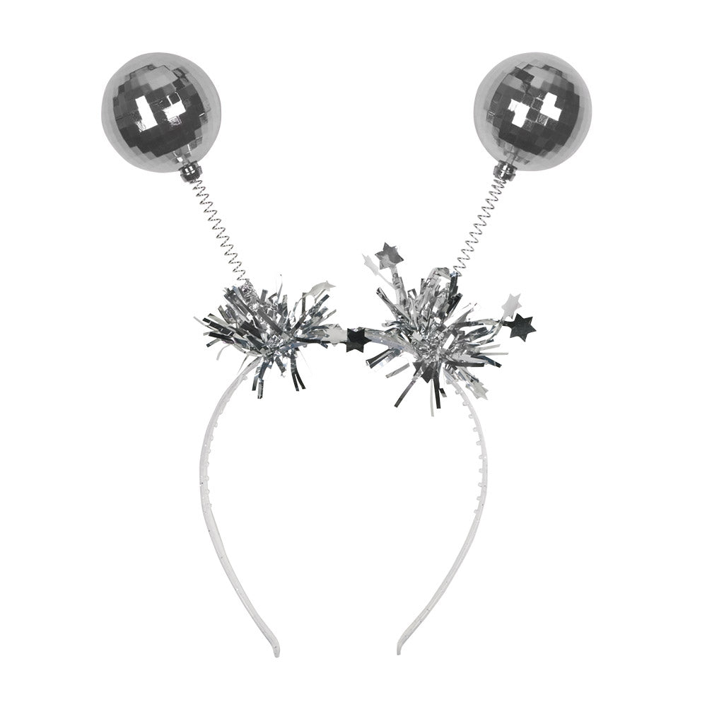 Serre-tête Boules à Facettes Disco - Accessoire Fête