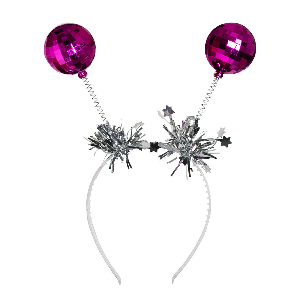 Serre-tête Boules à Facettes Disco - Accessoire Fête